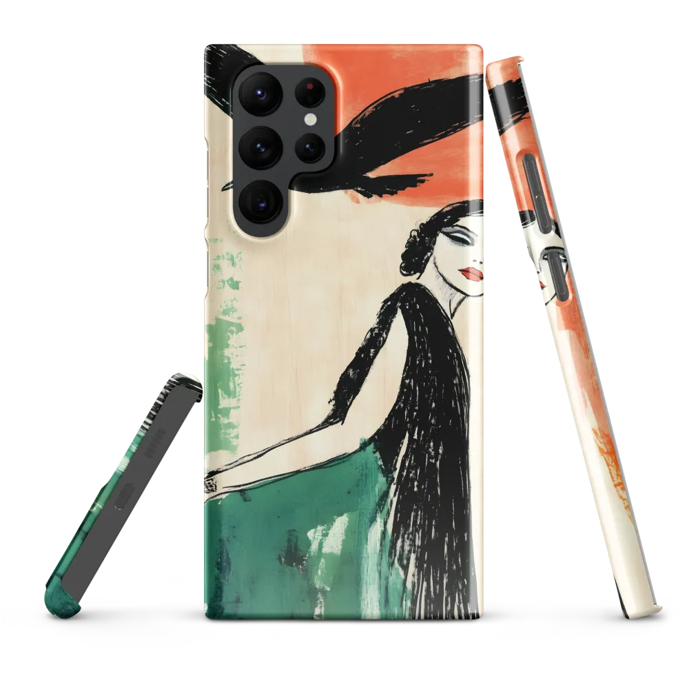 Elegance in Flight | Phone Case |  S22 Ultra | Snap Case | Glossy