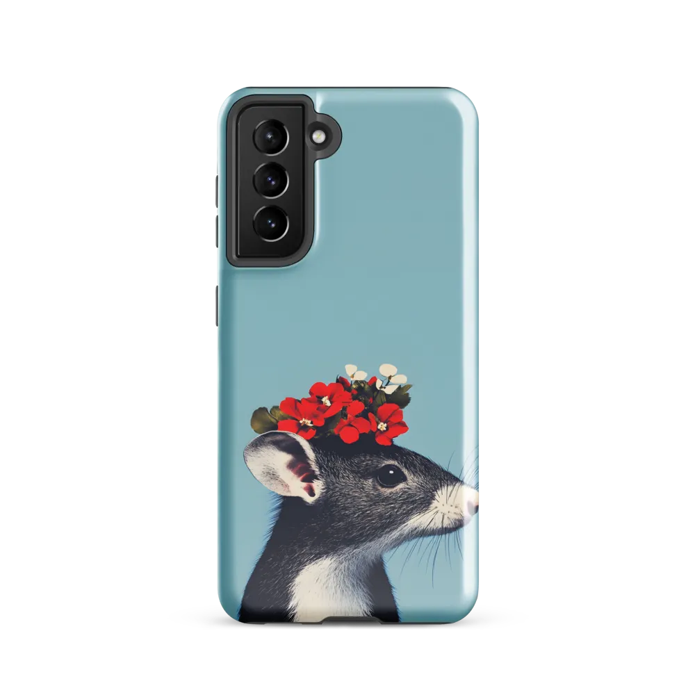 Whimsical Flora: A Mouse's Floral Crown