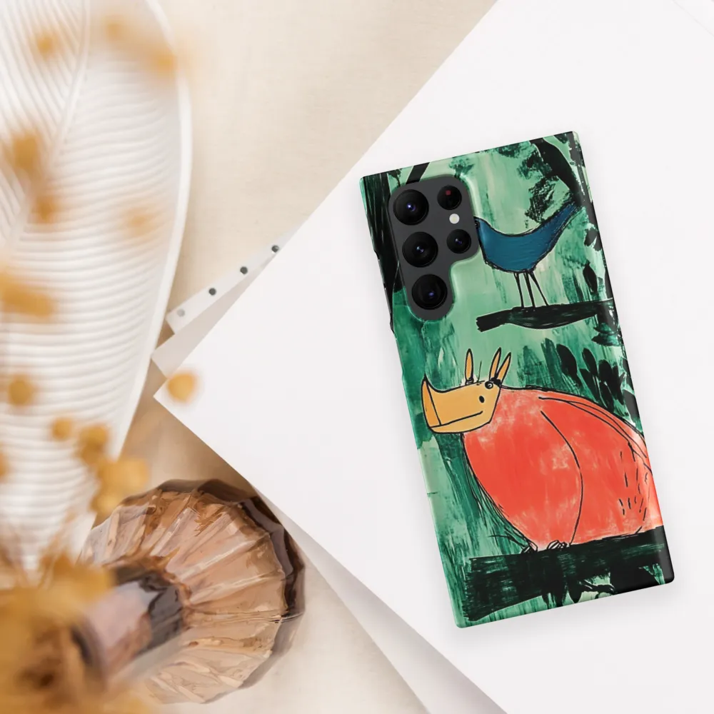 Whimsical Forest Companions | Phone Case |  S22 Ultra | Snap Case | Matte
