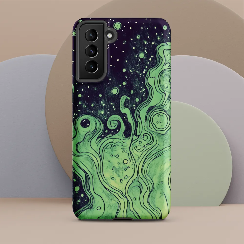 Cosmic Whirl: An Abstract Journey