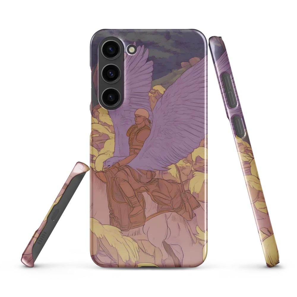 The Winged Guardian | Phone Case |  S23 Plus | Snap Case | Glossy