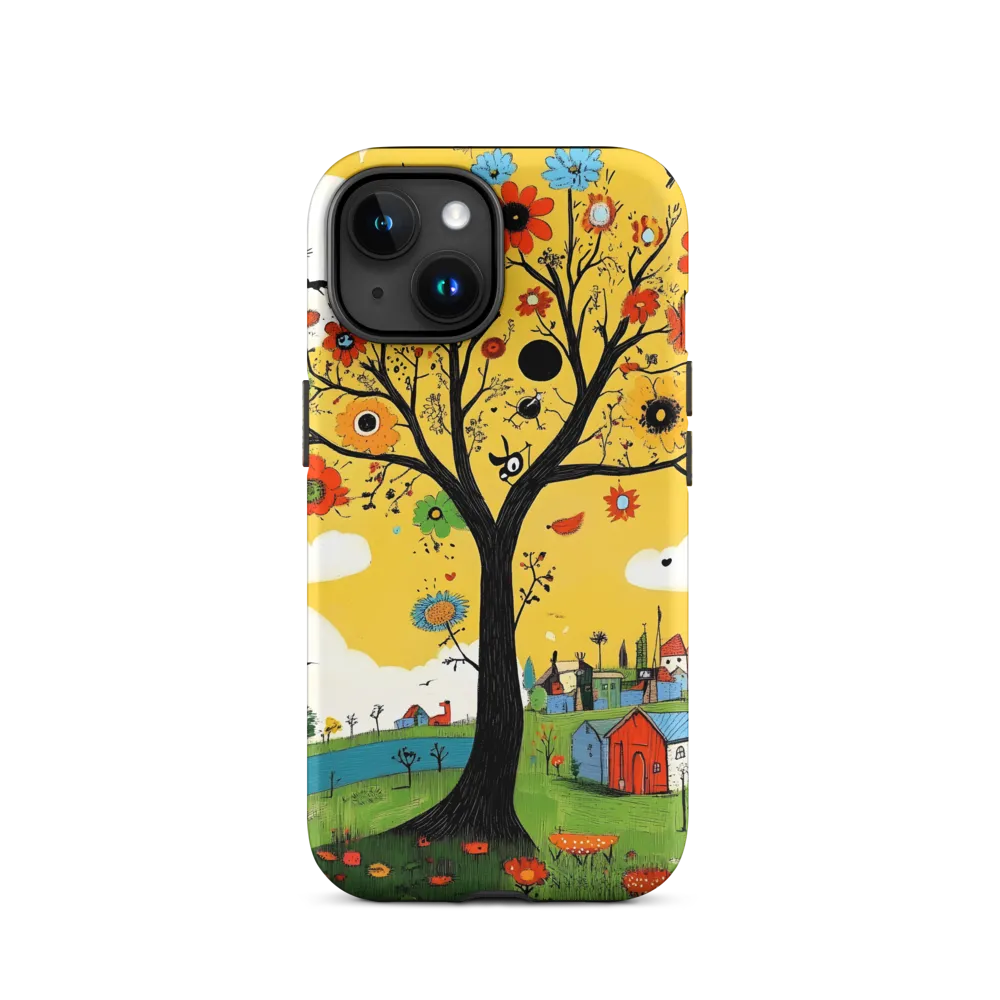 Whimsical Blooms of Life | Phone Case |  15 | Tough Case | Matte
