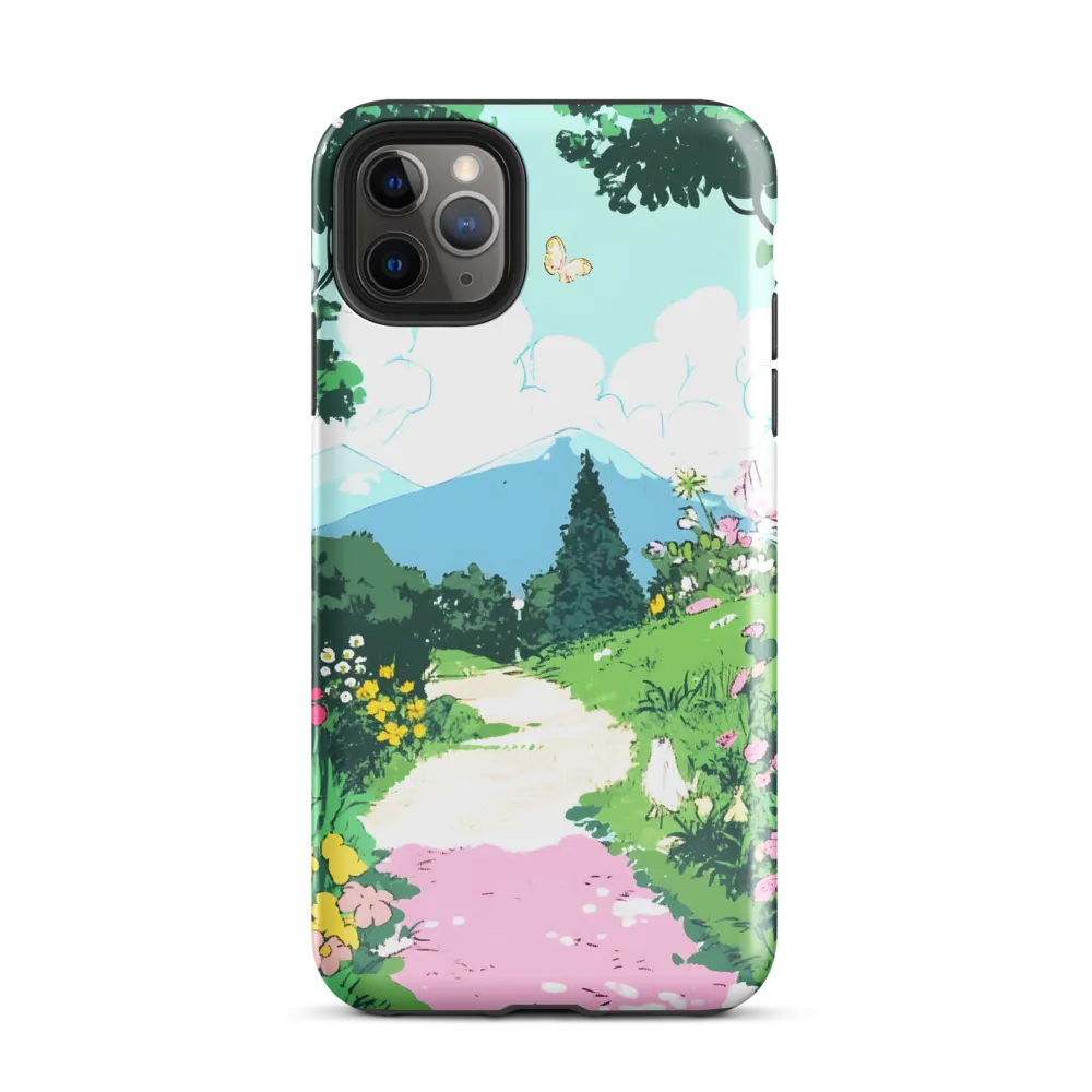 A Serene Journey Through Nature | Phone Case |  11 Pro Max | Tough Case | Glossy