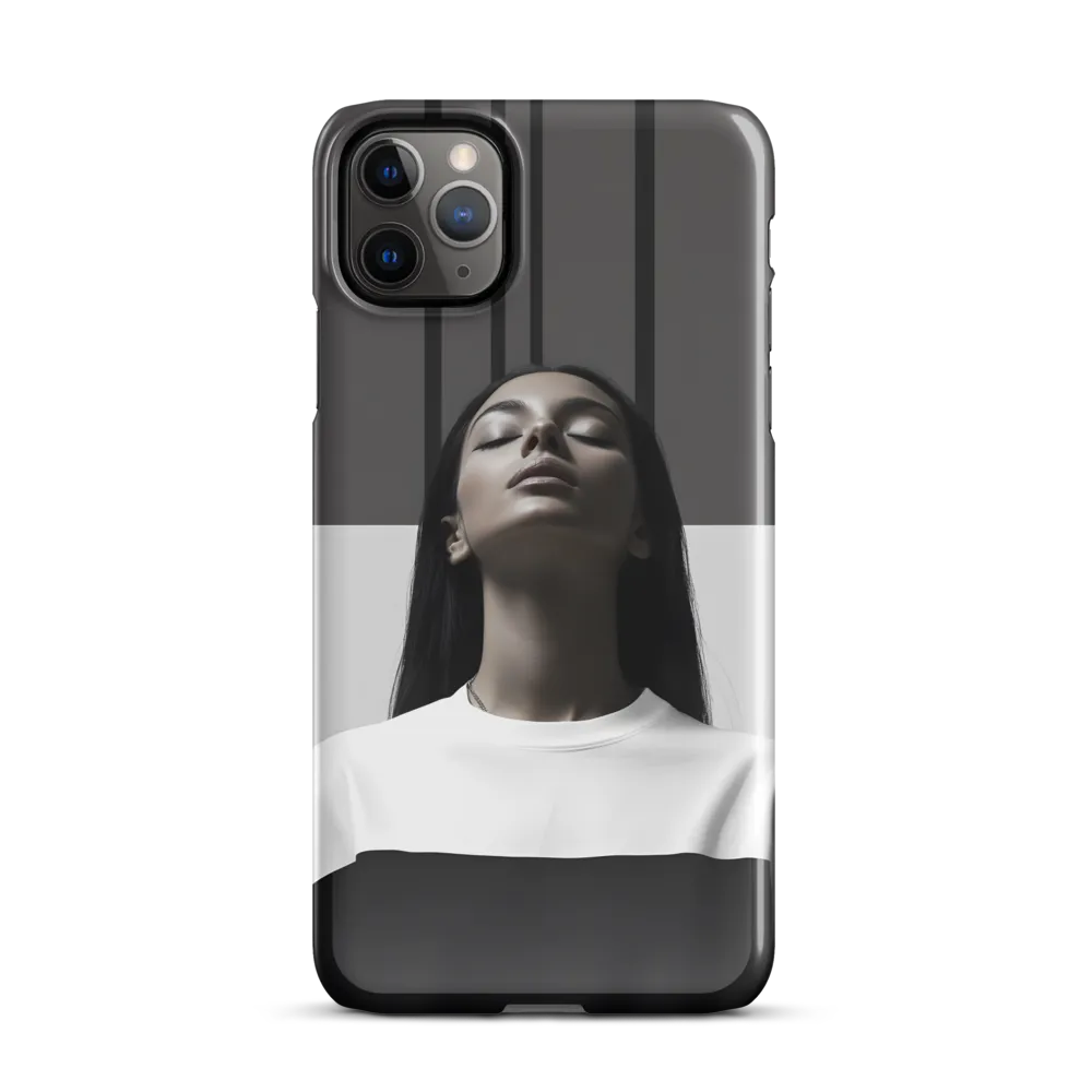 Serenity in Monochrome | Phone Case |  11 Pro Max | Snap Case | Glossy