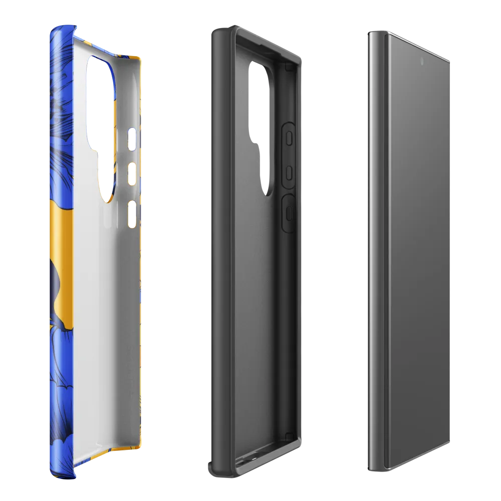 Vibrant Floral Harmony | Phone Case |  S23 Ultra | Tough Case | Glossy