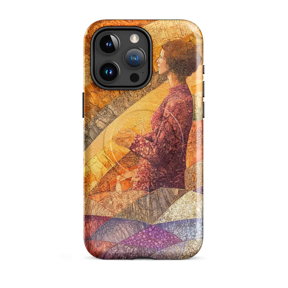 Whispers of Contemplation | Phone Case |  15 Pro Max | MagSafe® Tough Case | Glossy