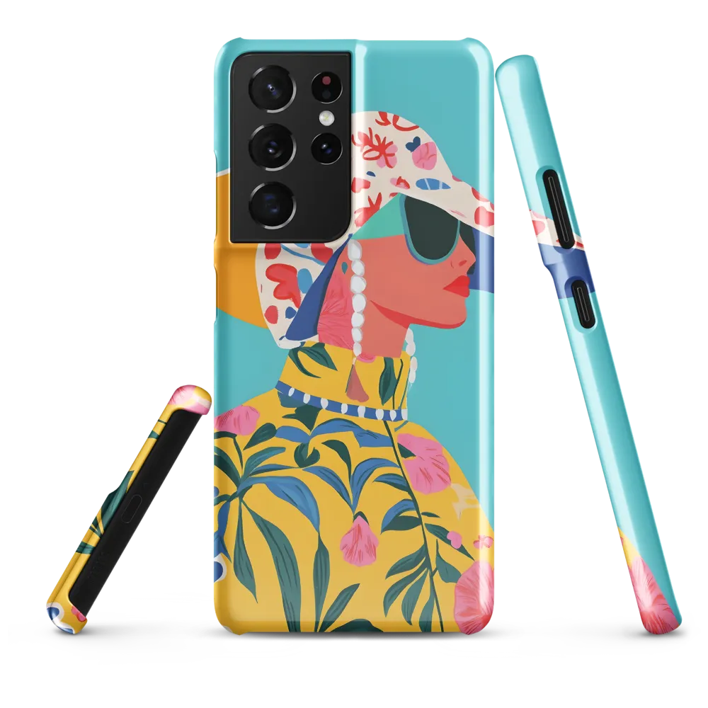 Tropical Confidence: A Fashion Portrait