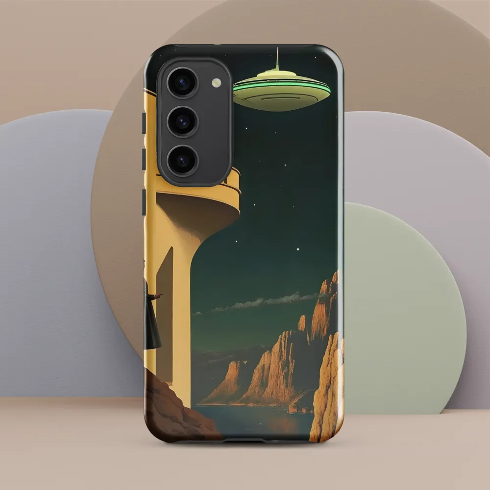 Encountering the Unknown | Phone Case |  S23 Plus | Tough Case | Glossy