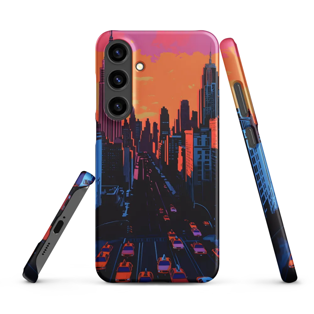 Sunset Over Skyscrapers