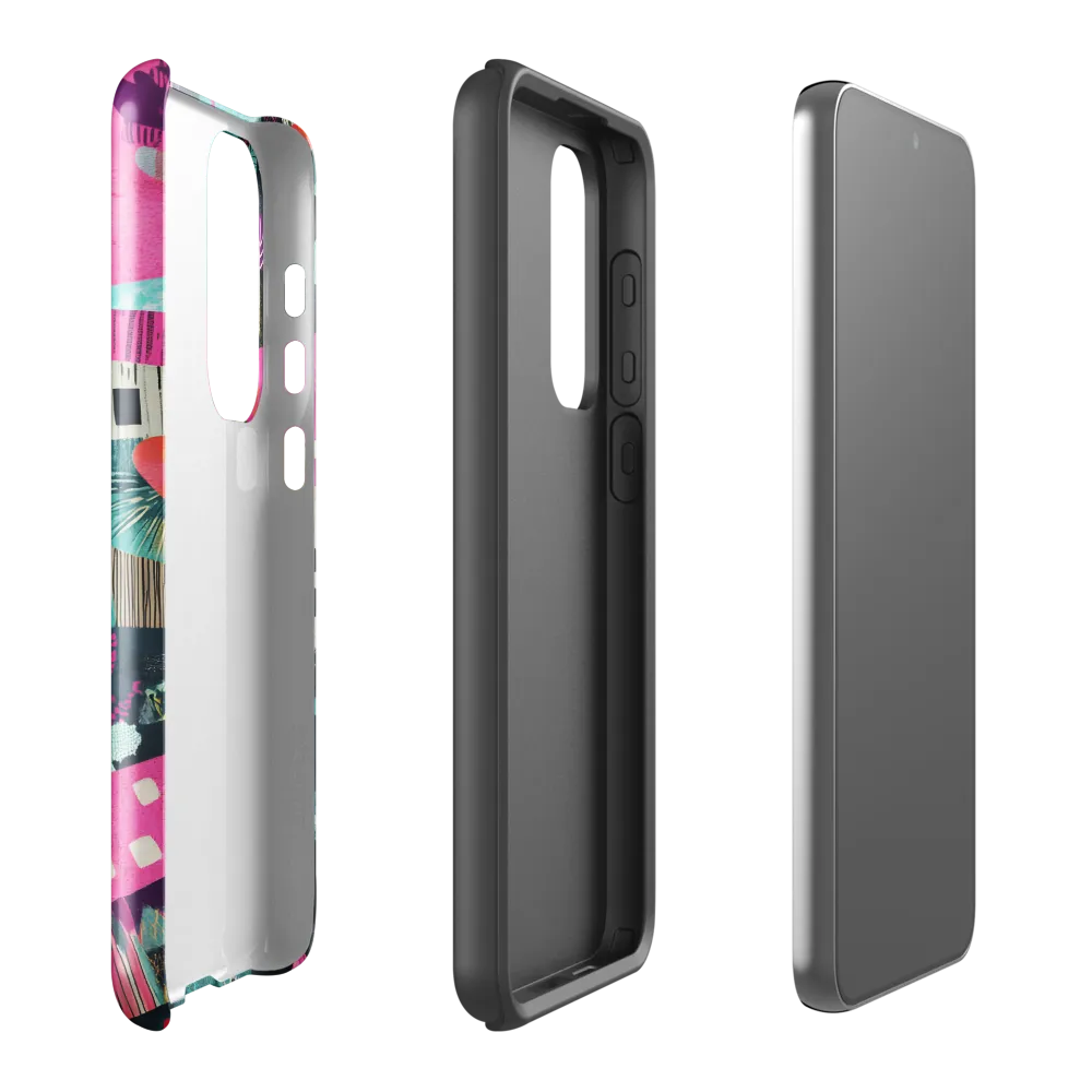Whimsical Journey Through a Vibrant Landscape | Phone Case |  S23 Plus | Tough Case | Glossy