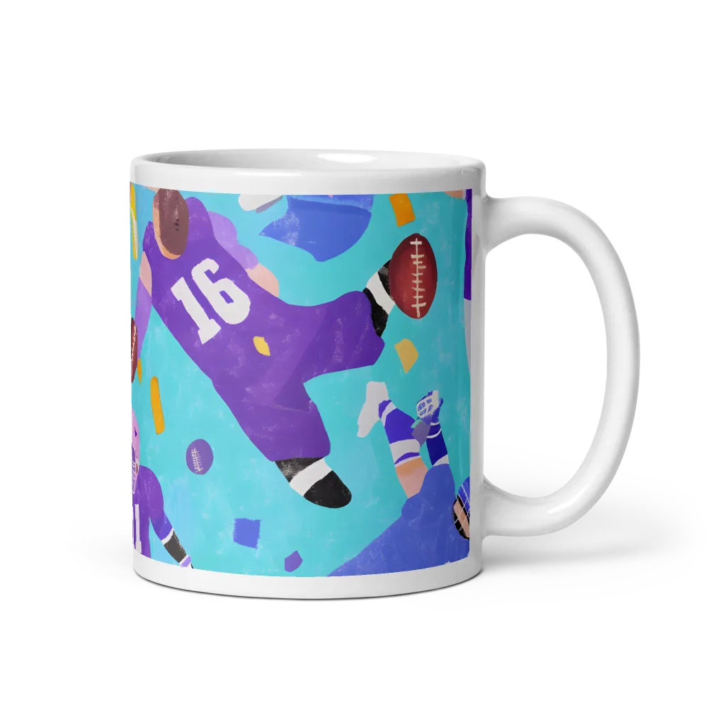 Dynamic Playmakers in Motion | Mug with White inside | 11 oz