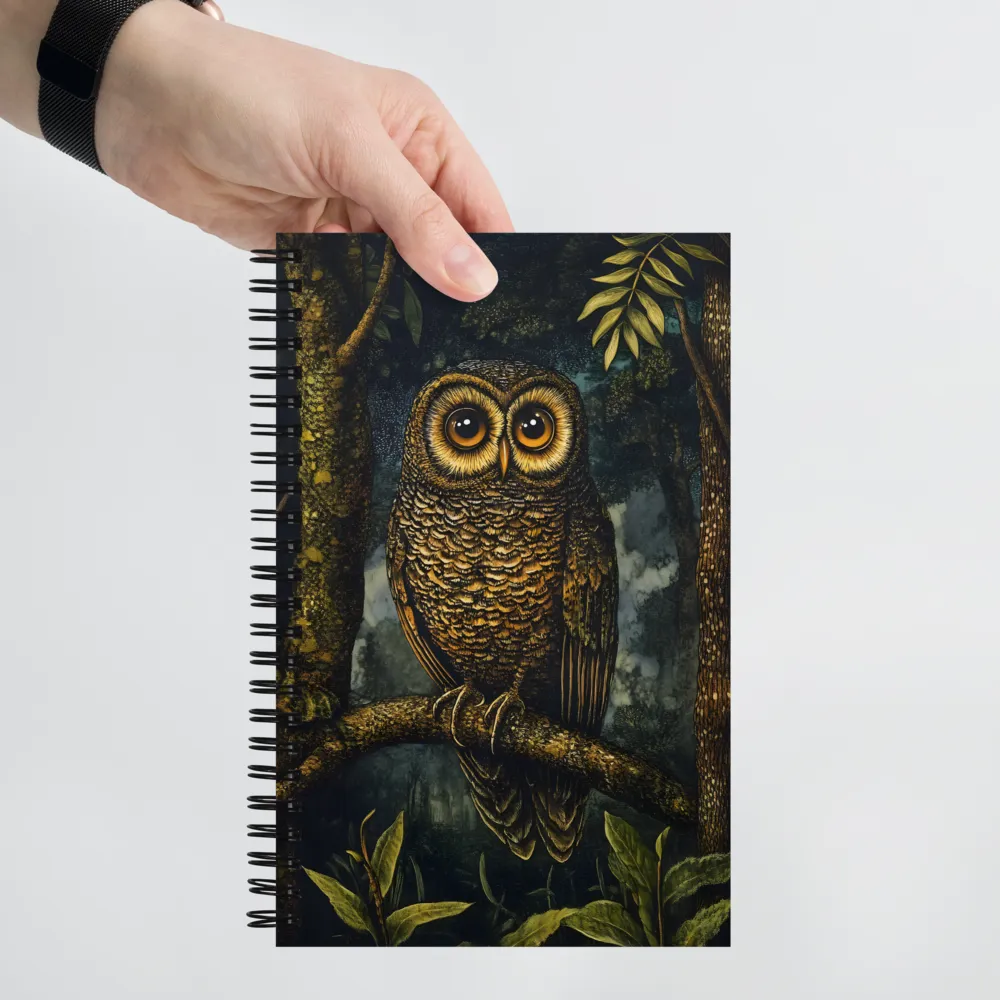 Guardian of the Night | Spiral Notebook