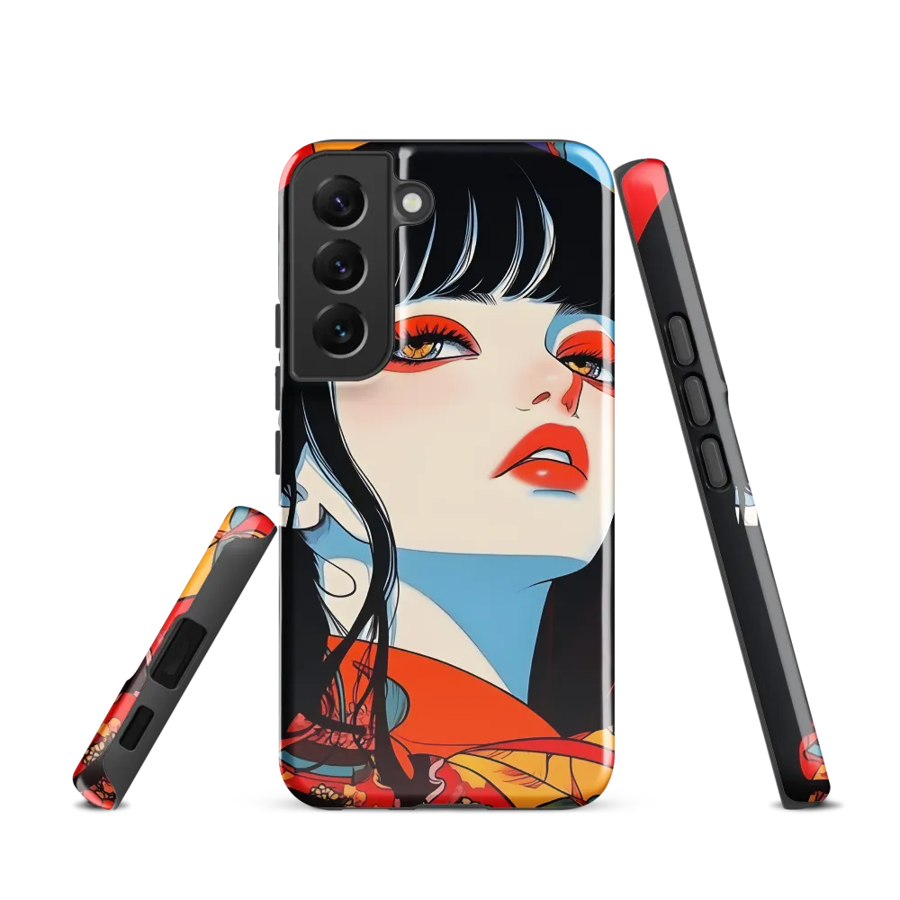 Vibrant Elegance | Phone Case |  S22 | Tough Case | Glossy
