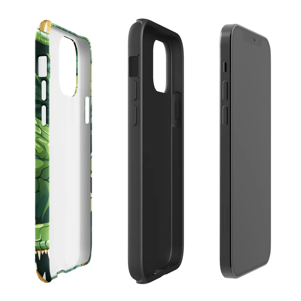 Fierce Crocodilian Medley | Phone Case |  12 | Tough Case | Glossy