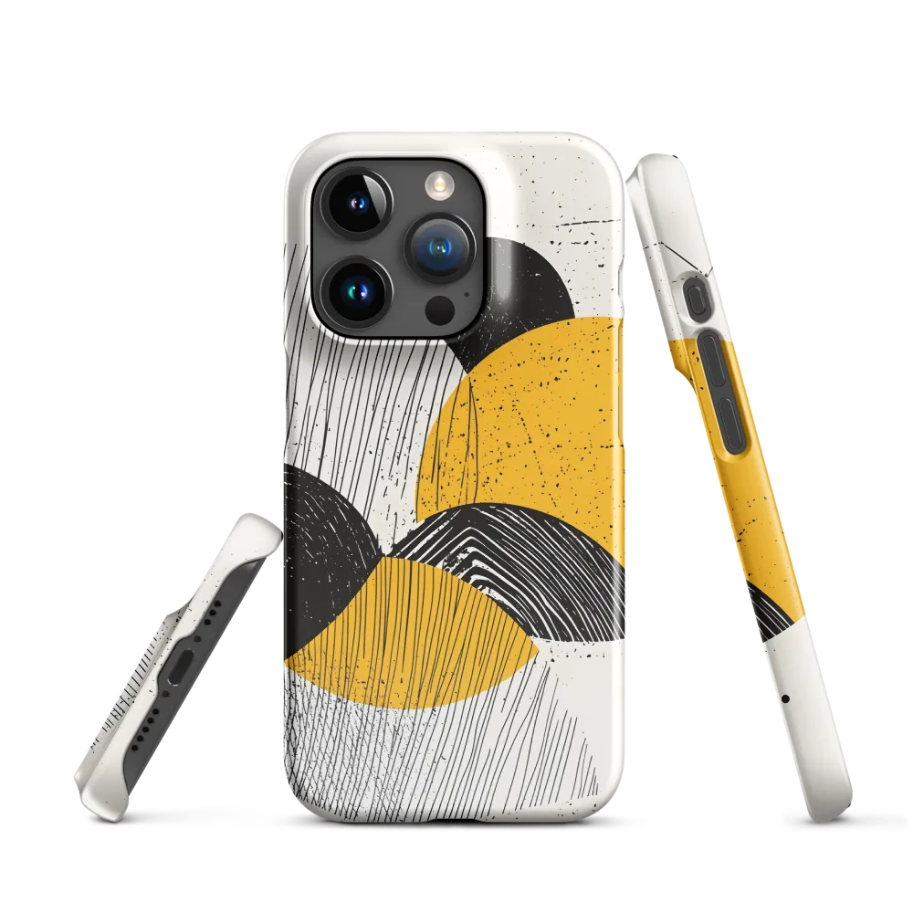 Dynamic Harmony in Black and Yellow