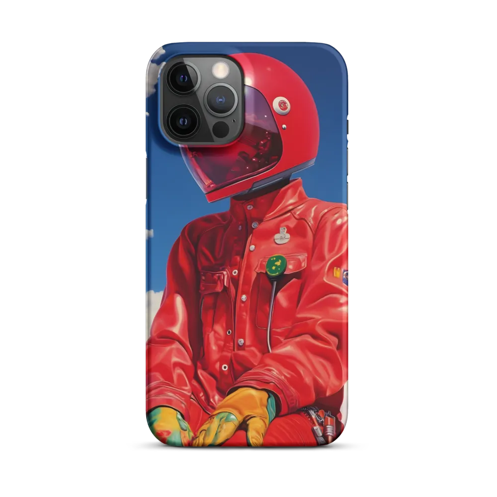 Astronaut in Crimson | Phone Case |  12 Pro Max | Snap Case | Matte