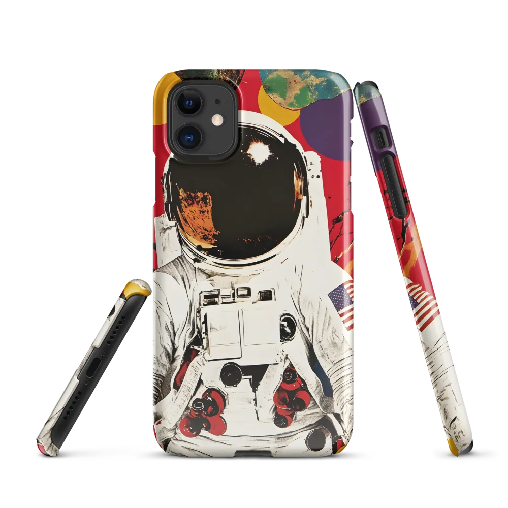 Cosmic Exploration: The Astronaut's Journey | Phone Case |  11 | Snap Case | Glossy