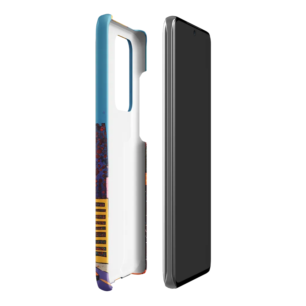 Urban Vibrance: A Pop Art Cityscape | Phone Case |  S20 Ultra | Snap Case | Matte