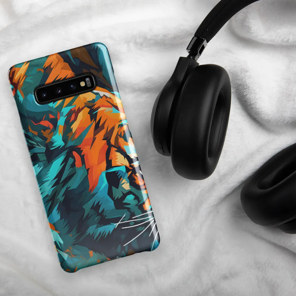 Dynamic Essence of the Tiger | Phone Case |  S10 Plus | Snap Case | Glossy