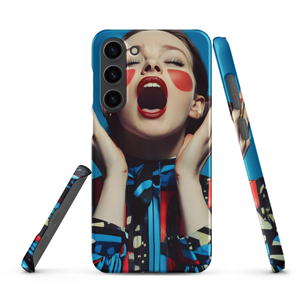 Echoes of Expression | Phone Case |  S23 Plus | Snap Case | Matte