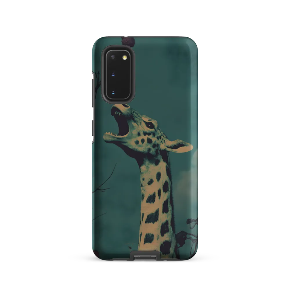Whispers of the Tall: A Surreal Giraffe Encounter