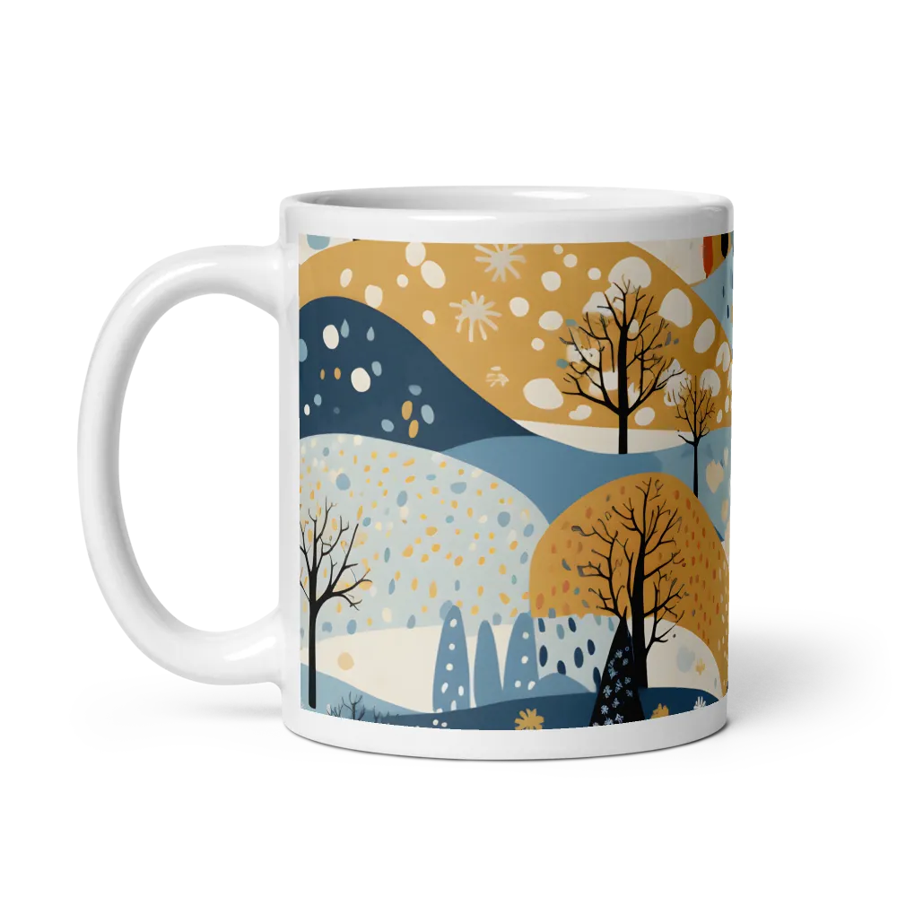 Whispers of a Playful Landscape | Mug with White inside | 11 oz