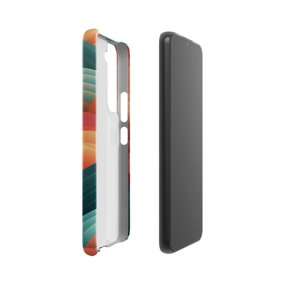 Rhythms of the Waves | Phone Case |  S22 | Snap Case | Matte
