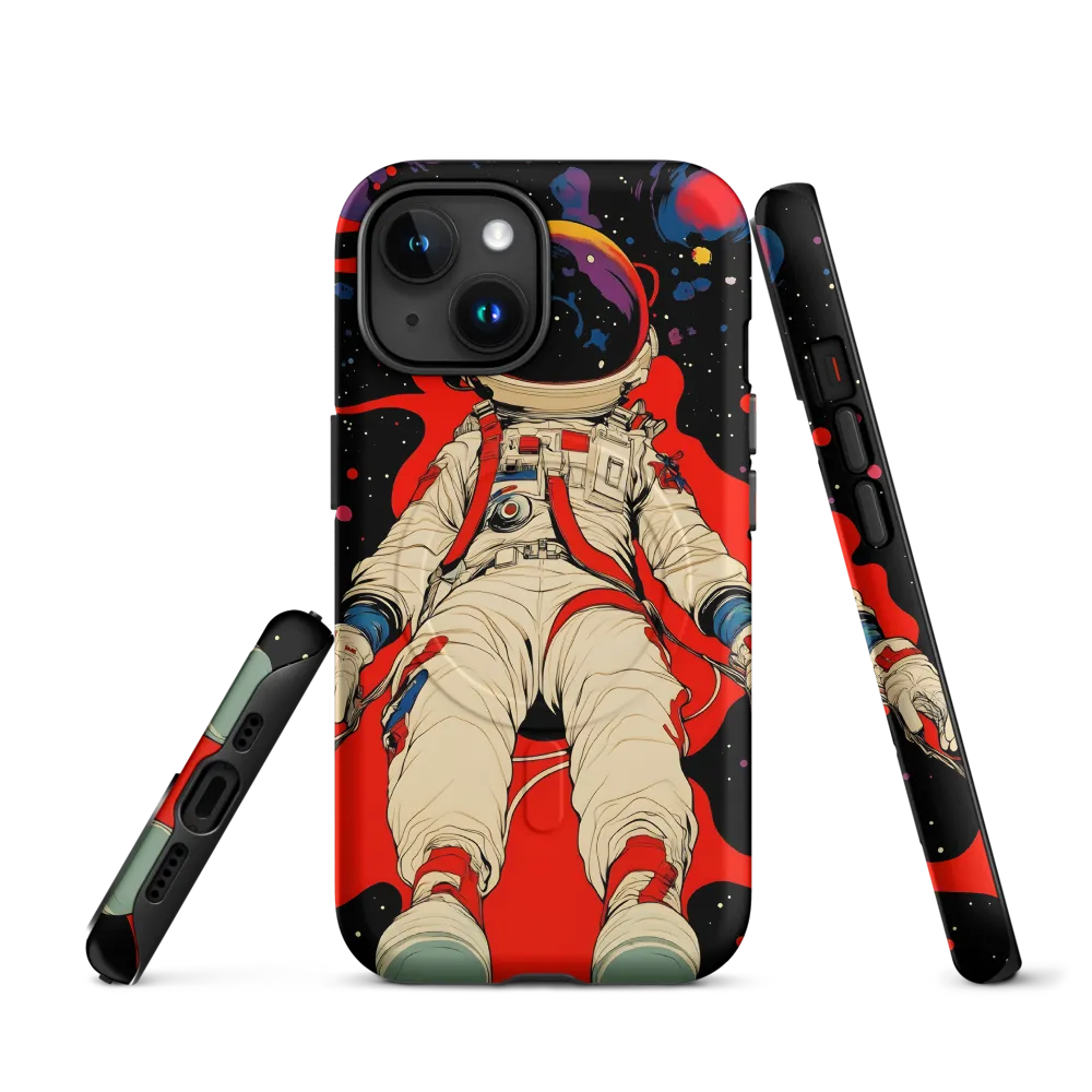 Astronaut in Cosmic Reverie | Phone Case |  15 | MagSafe® Tough Case | Matte