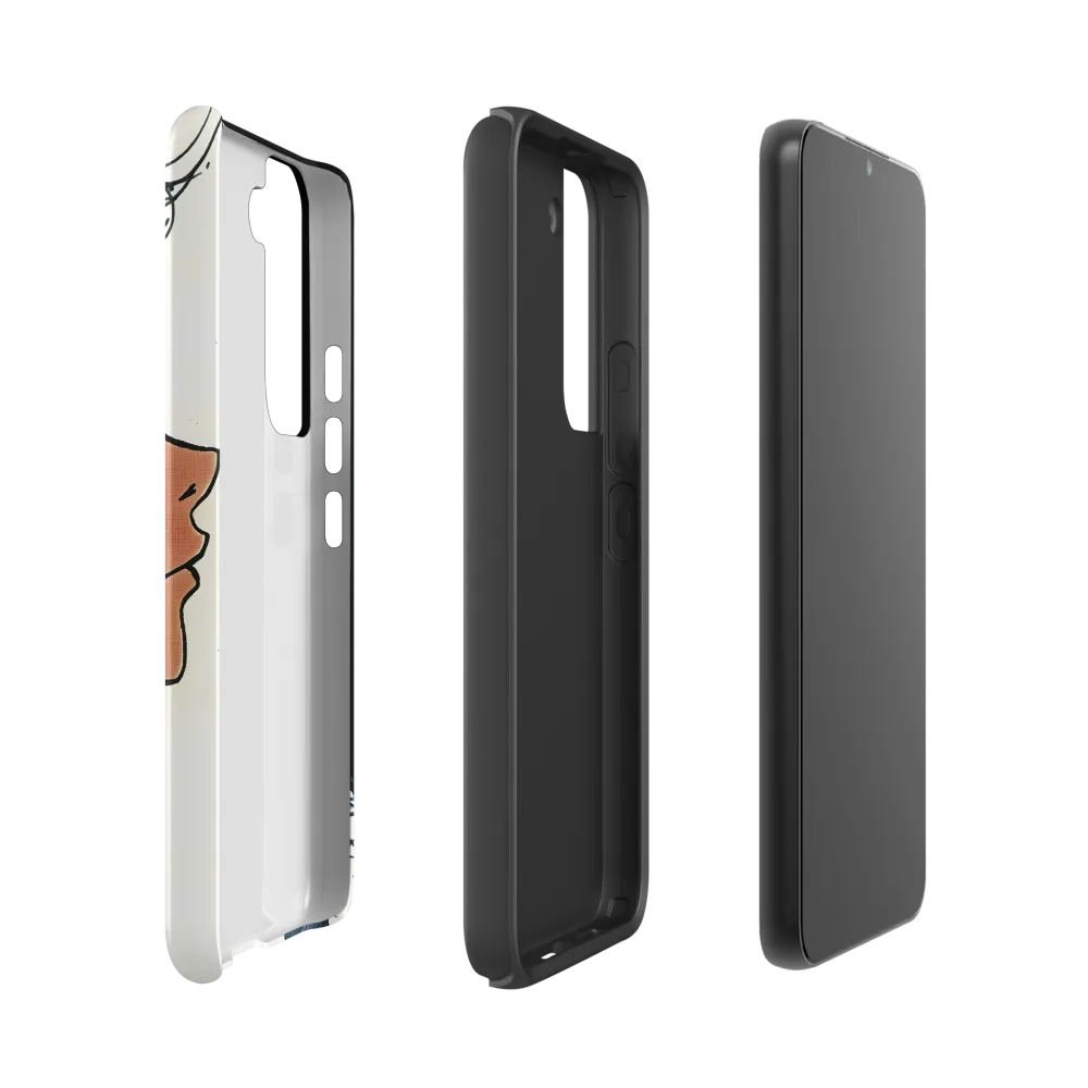 Whispers of Contemplation | Phone Case |  S22 | Tough Case | Matte