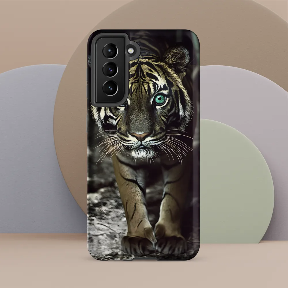 Majestic Gaze: The Tiger's Presence