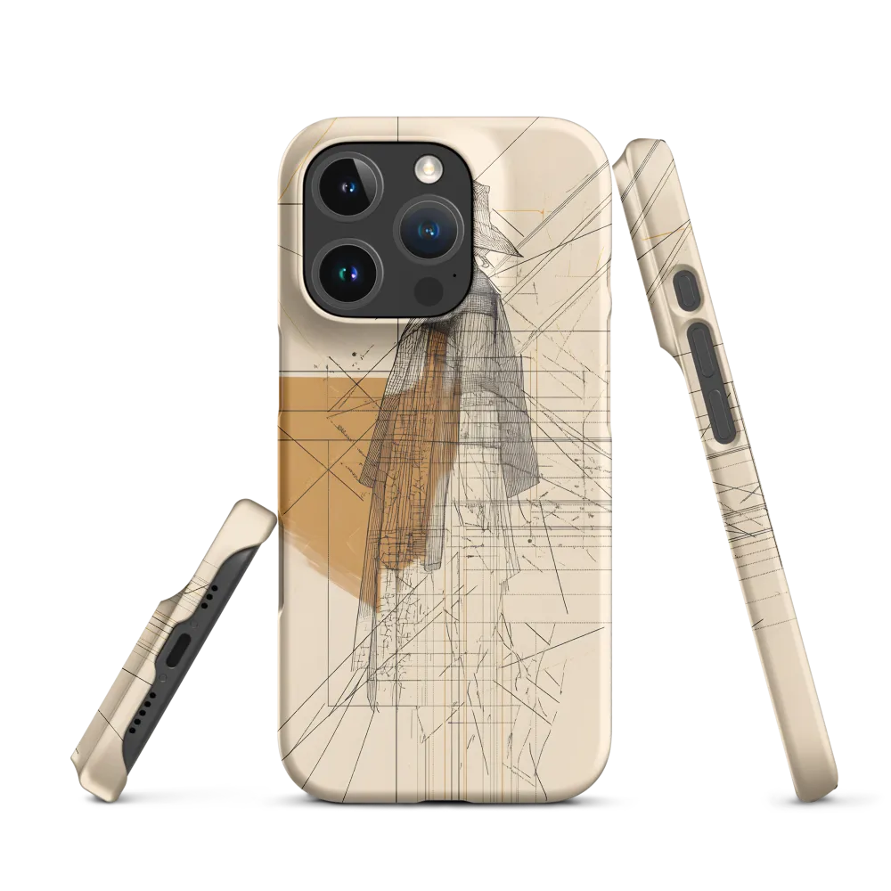 Abstract Profile: A Minimalist Exploration | Phone Case |  16 Pro | Snap Case | Matte