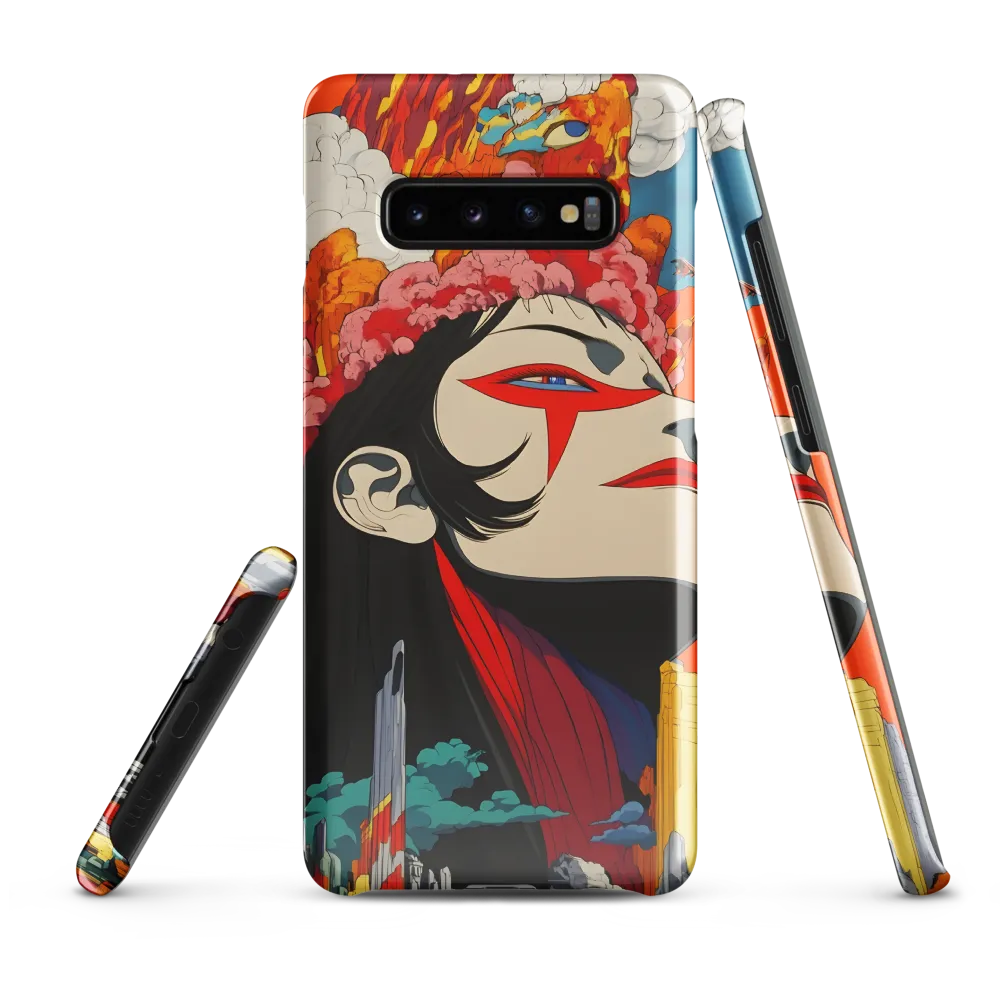 Eruption of Power | Phone Case |  S10 Plus | Snap Case | Glossy