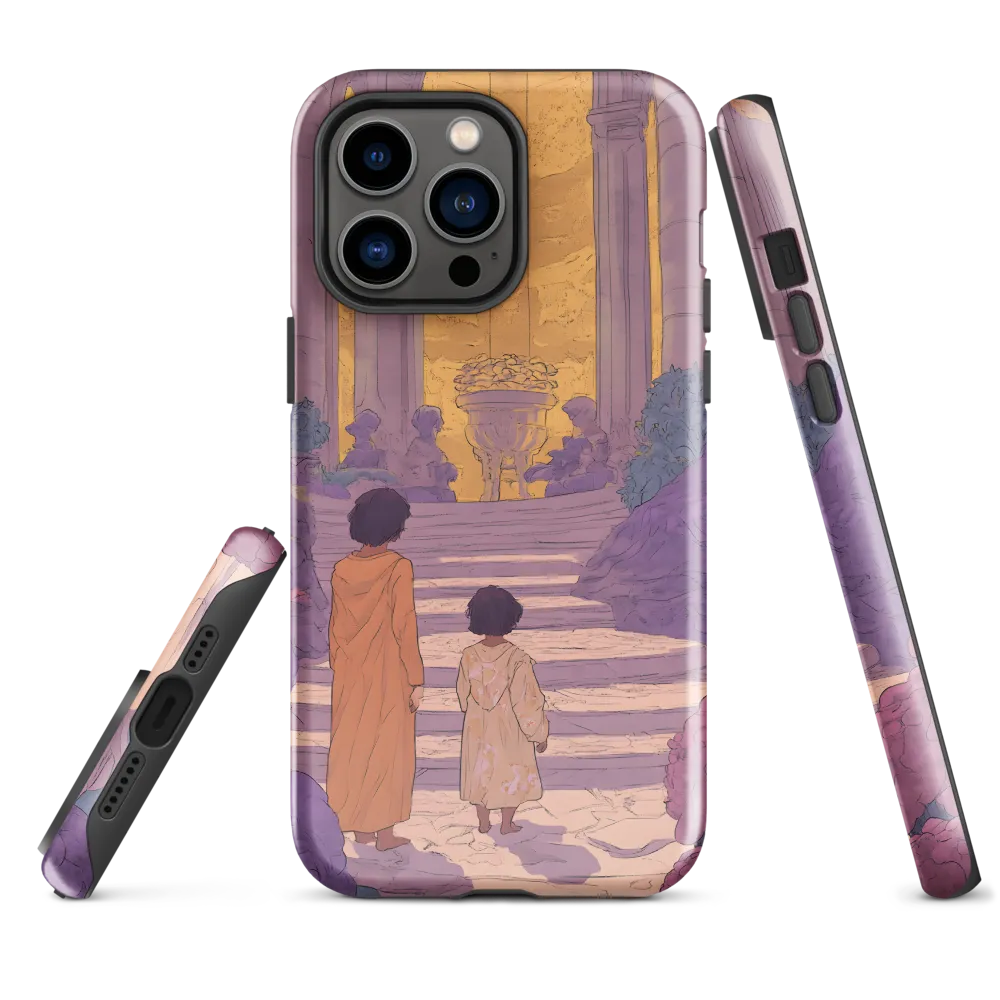 Journey into the Light | Phone Case |  14 Pro Max | Tough Case | Glossy