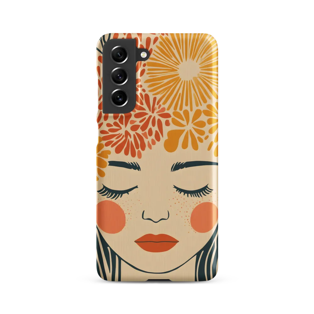 Serenity in Bloom | Phone Case |  S21 FE | Snap Case | Matte