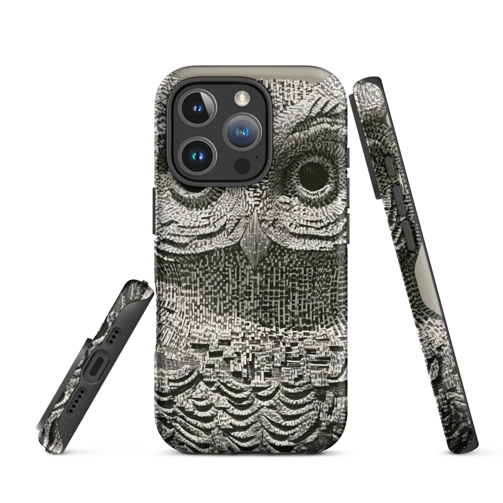 Intricate Owl of Textures