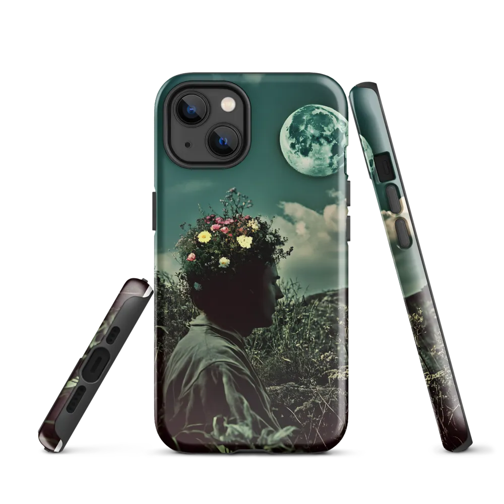 Moonlit Blossom | Phone Case |  13 | Tough Case | Glossy