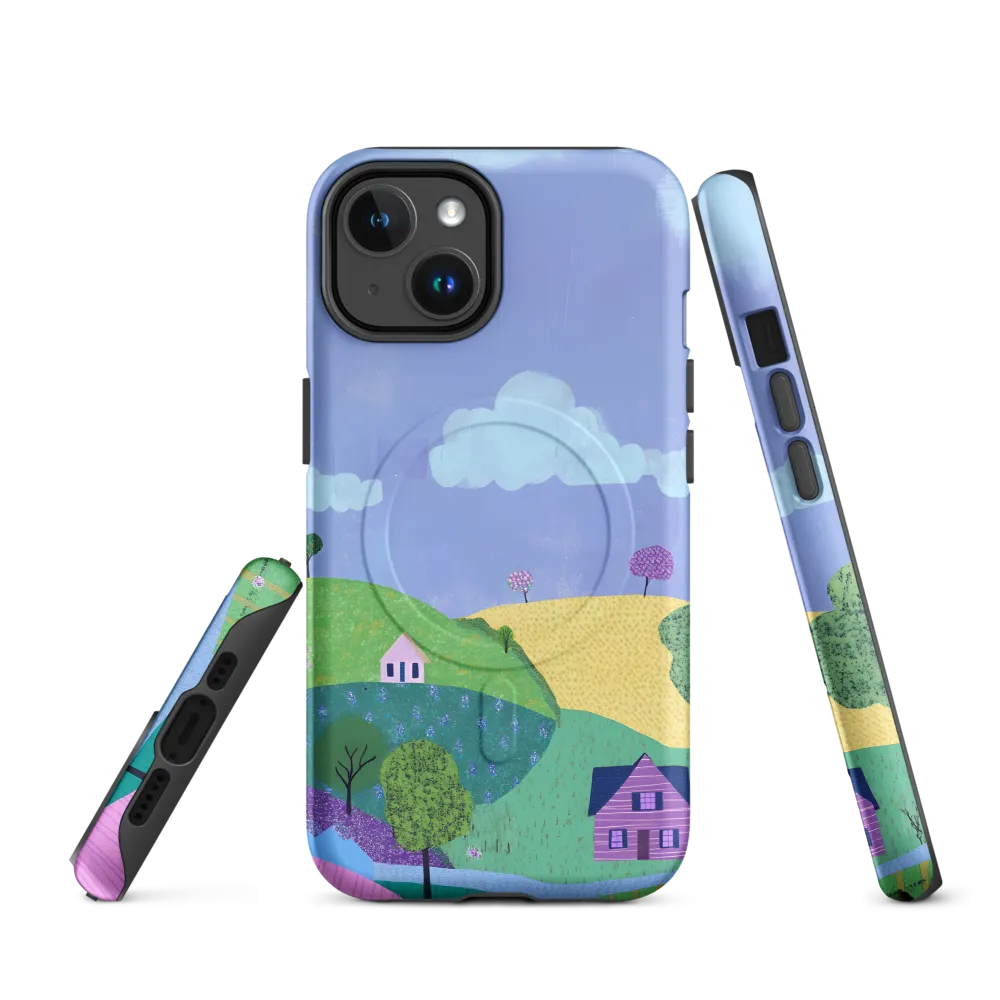 Whimsical Hills and Quaint Homes