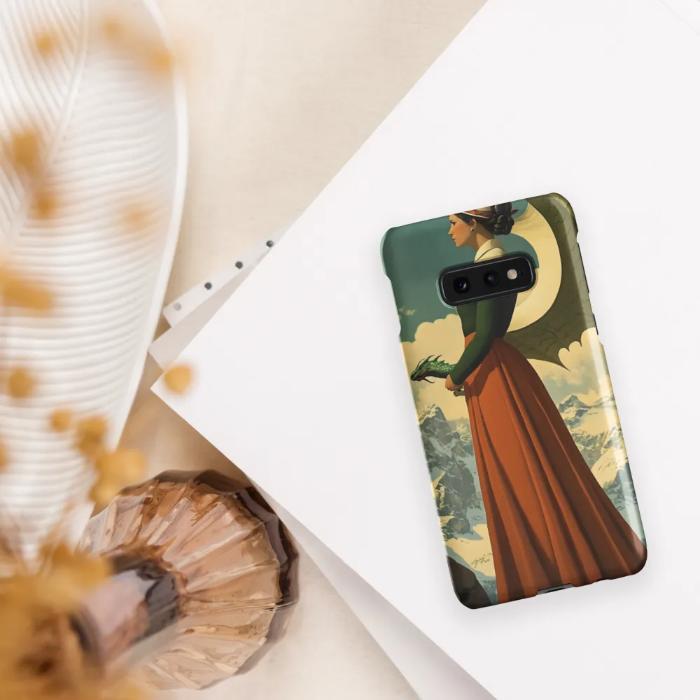 Mystic Harmony: The Dragon Keeper | Phone Case |  S10e | Snap Case | Matte