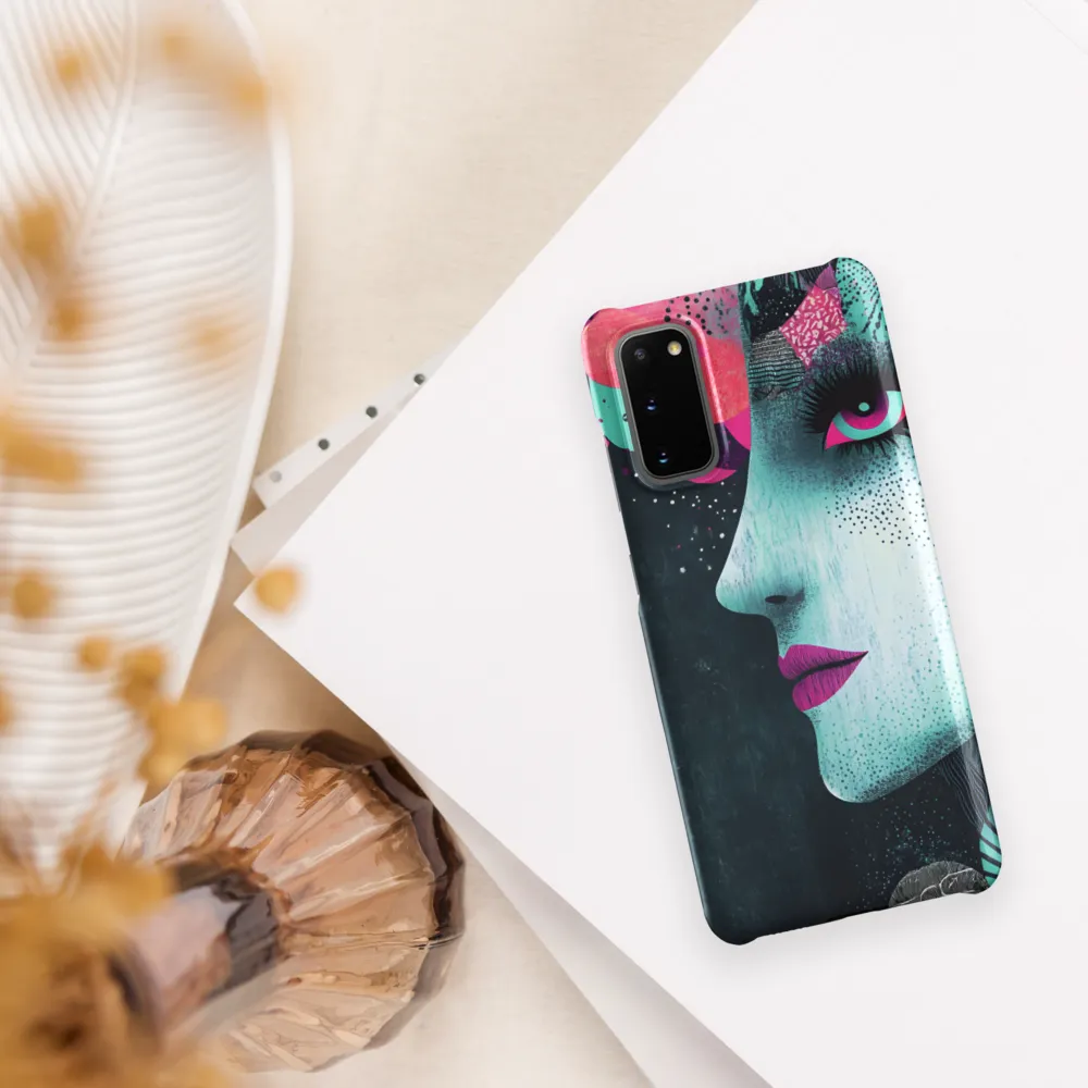 Mystical Beauty in Blue and Pink | Phone Case |  S20 | Snap Case | Matte