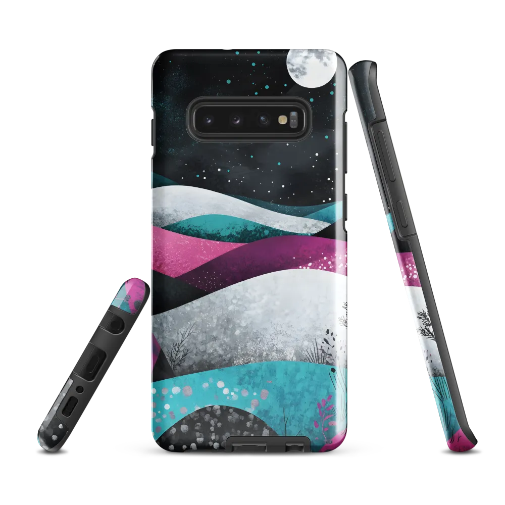 Moonlit Serenity | Phone Case |  S10 Plus | Tough Case | Glossy