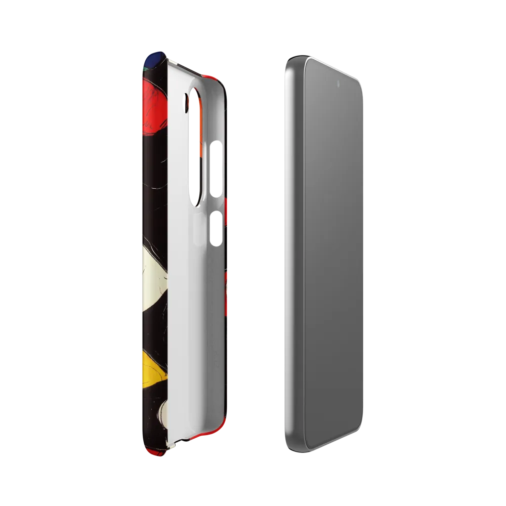 Vibrant Geometric Symphony | Phone Case |  S23 | Snap Case | Matte