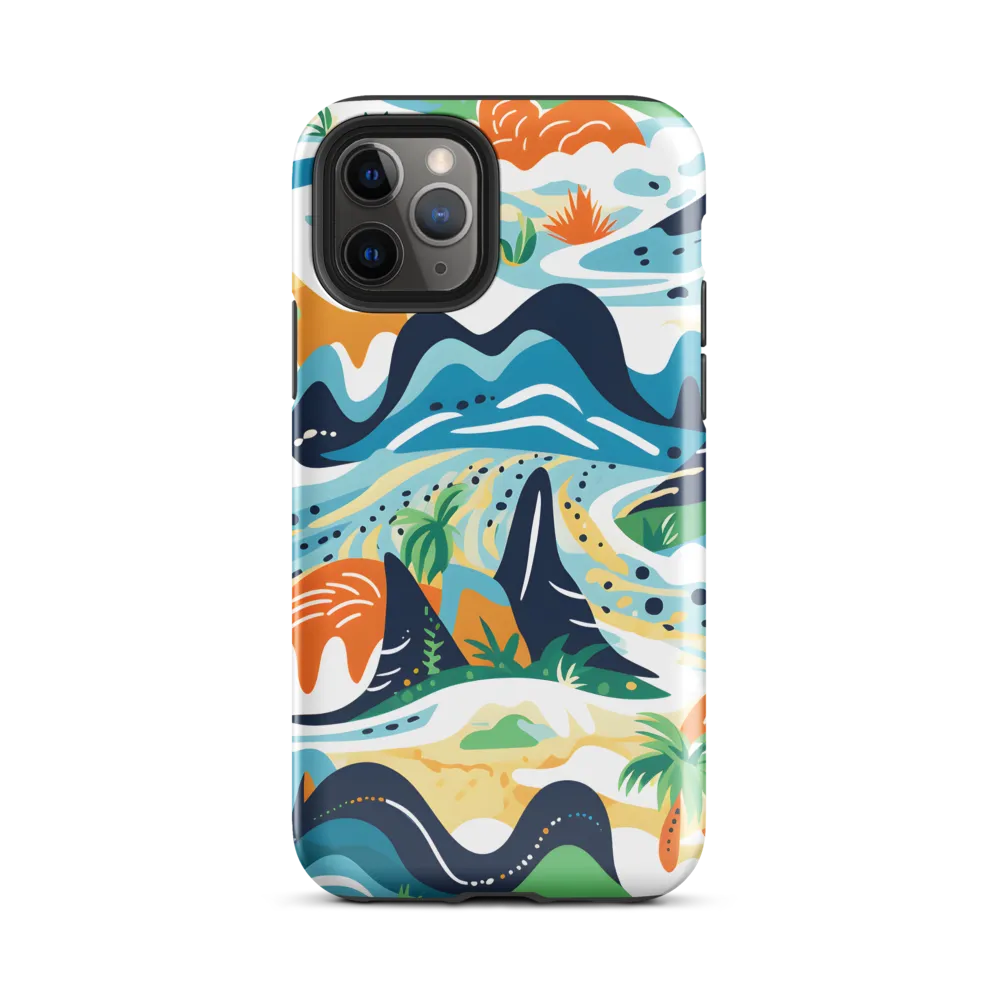 Abstract Tropical Landscape