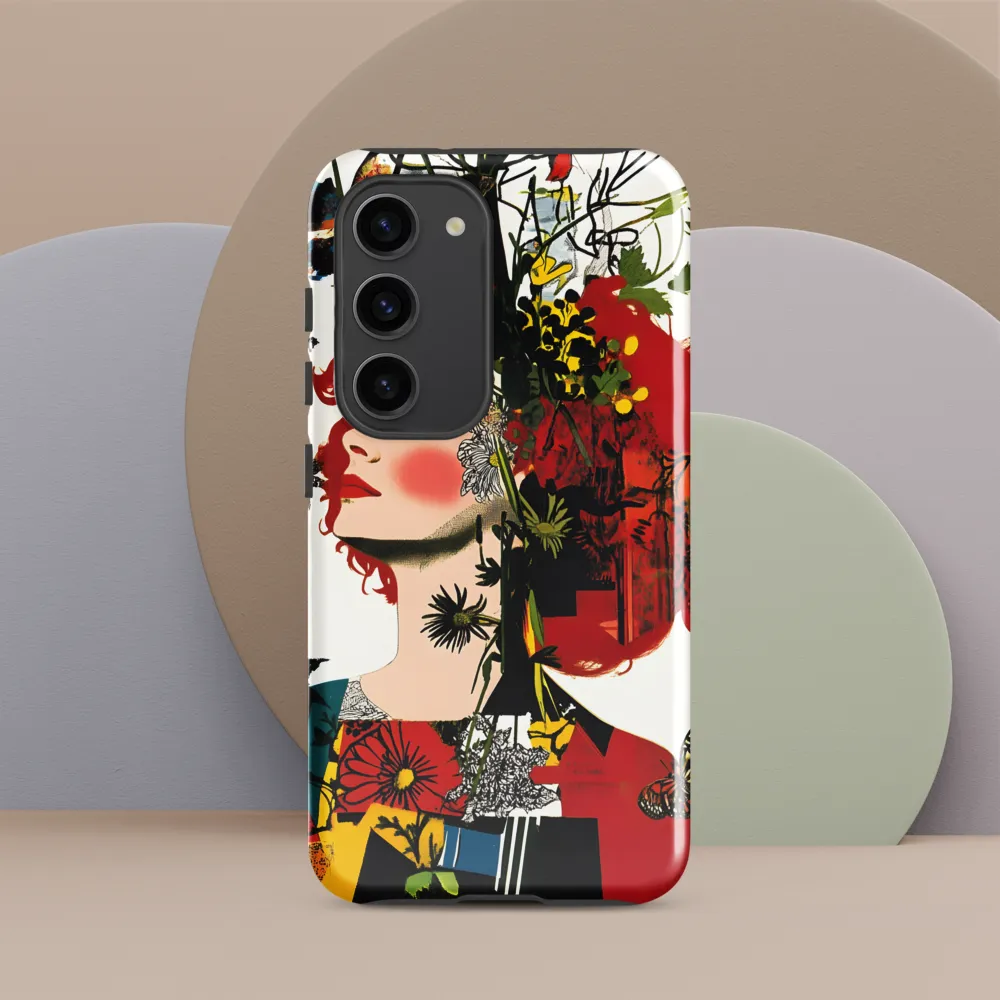 Floral Dreams | Phone Case |  S23 | Tough Case | Glossy