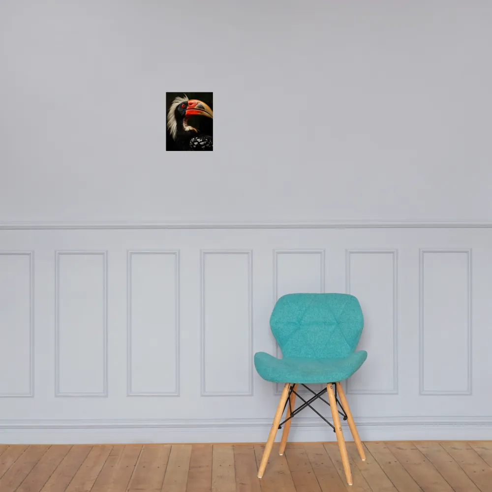 Majesty of the Hornbill | Poster | 8″×10″