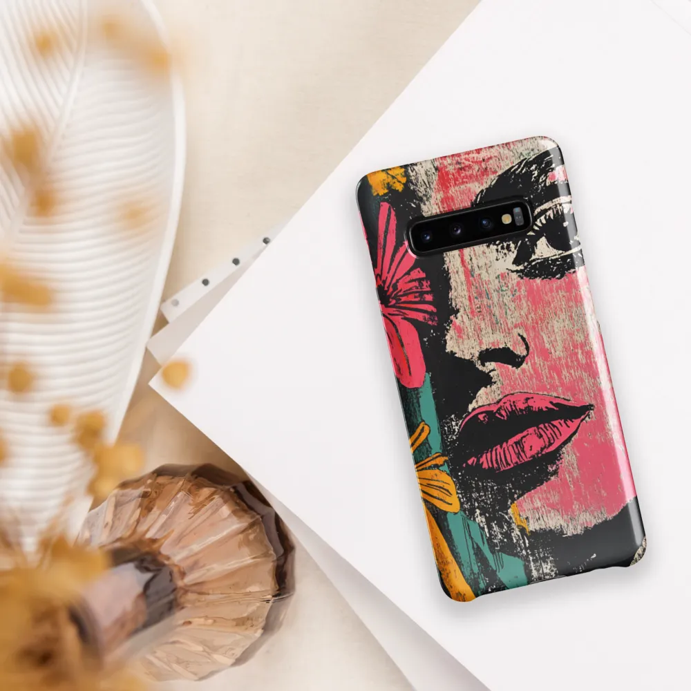 Feminine Flourish | Phone Case |  S10 Plus | Snap Case | Glossy