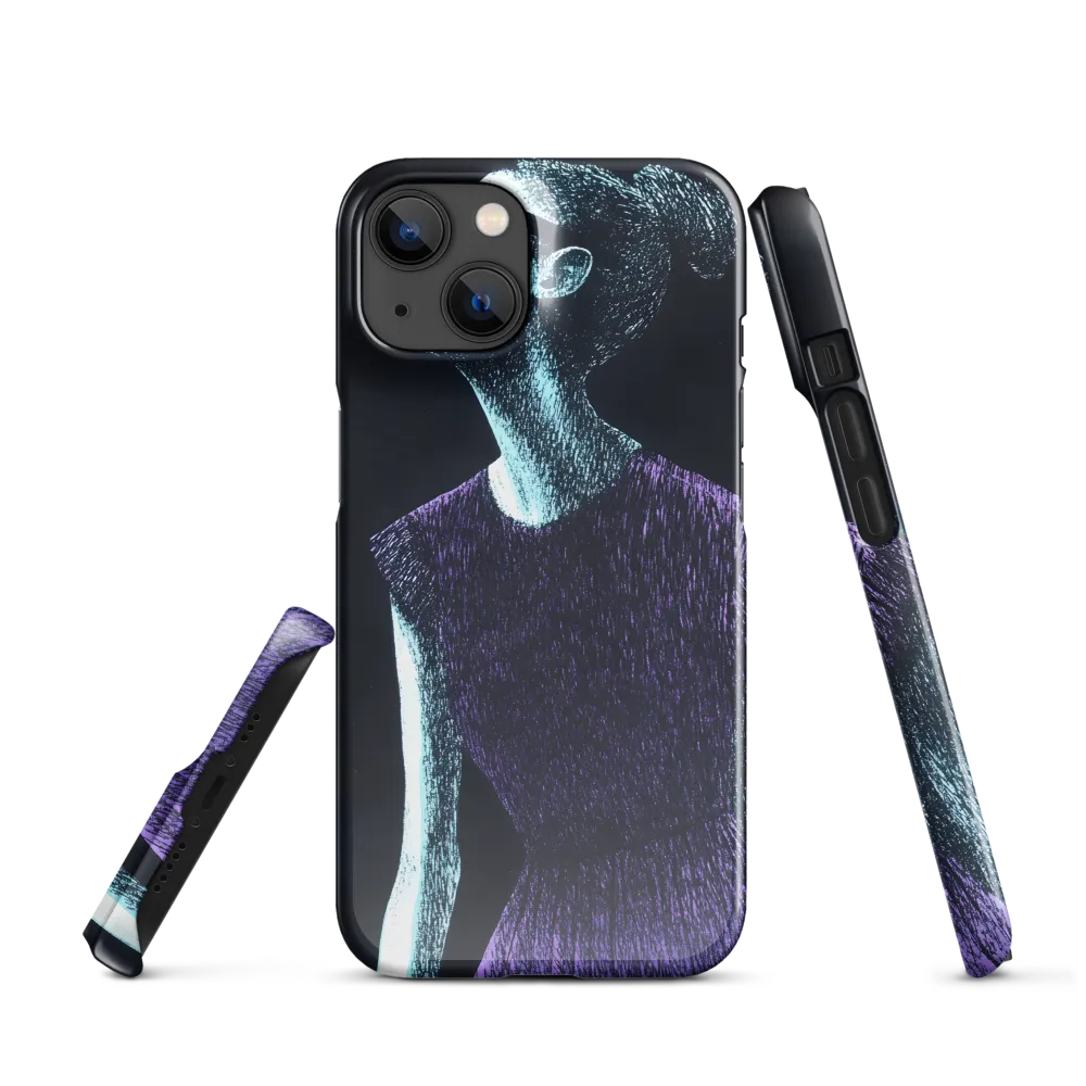 Contemplative Elegance | Phone Case |  14 | Snap Case | Glossy