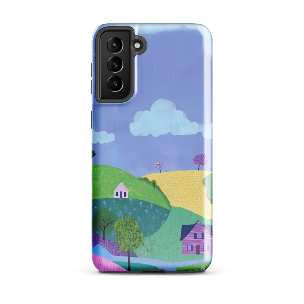 Whimsical Hills and Quaint Homes