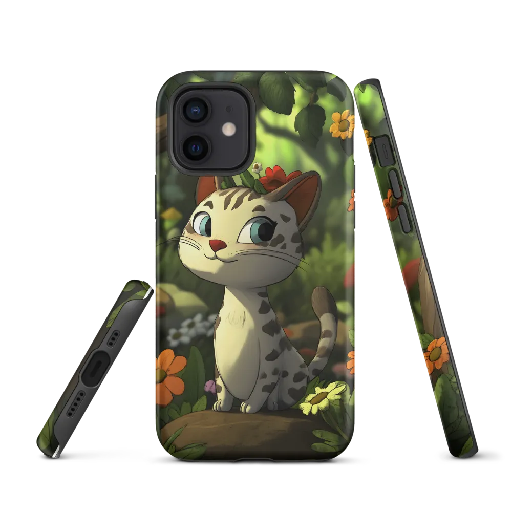 Whimsical Forest Cat