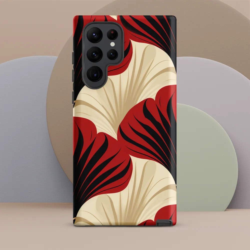 Elegance in Bloom: An Art Deco Floral Reverie