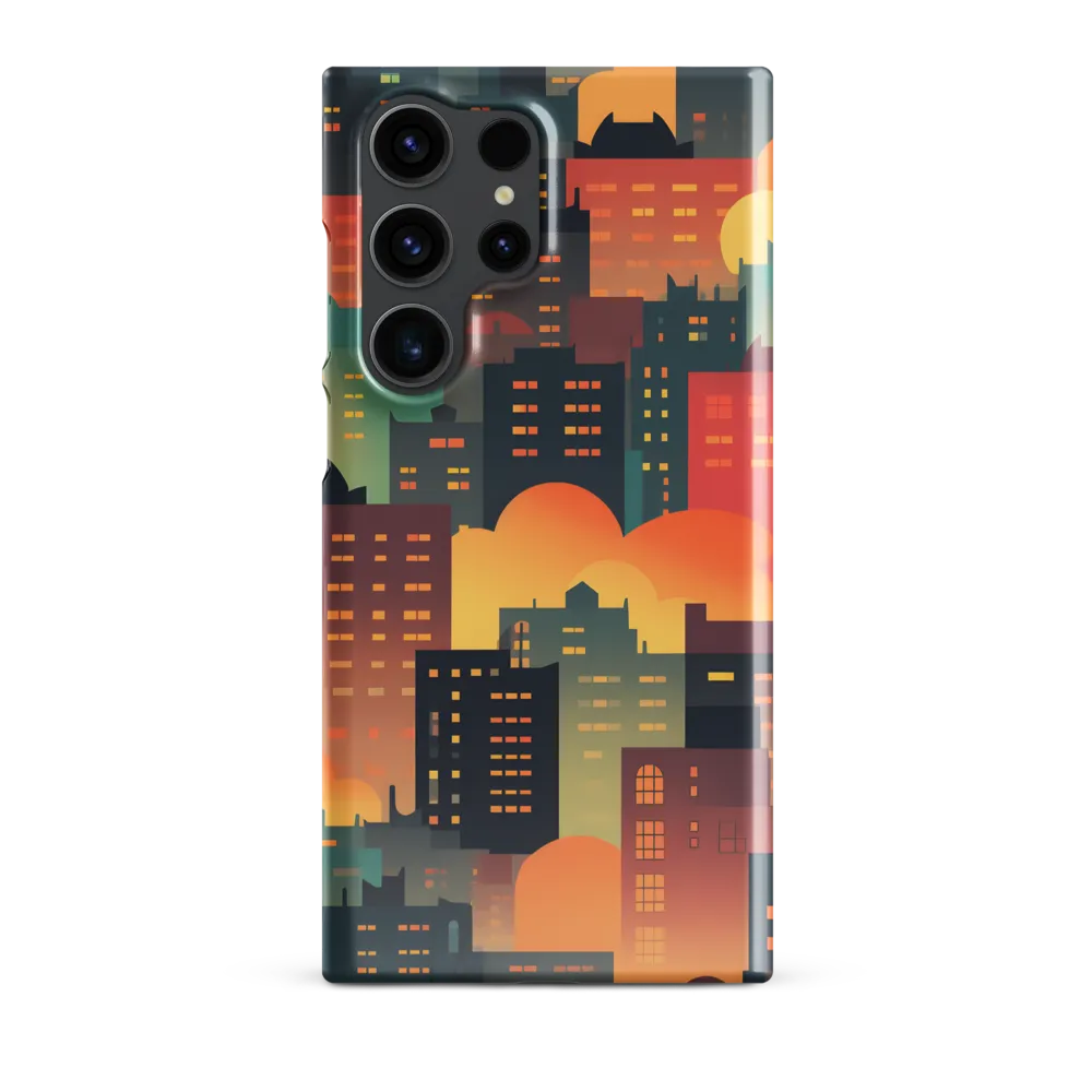 Twilight in the Concrete Jungle | Phone Case |  S23 Ultra | Snap Case | Glossy